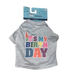 It’s my birthday pet T-shirt
